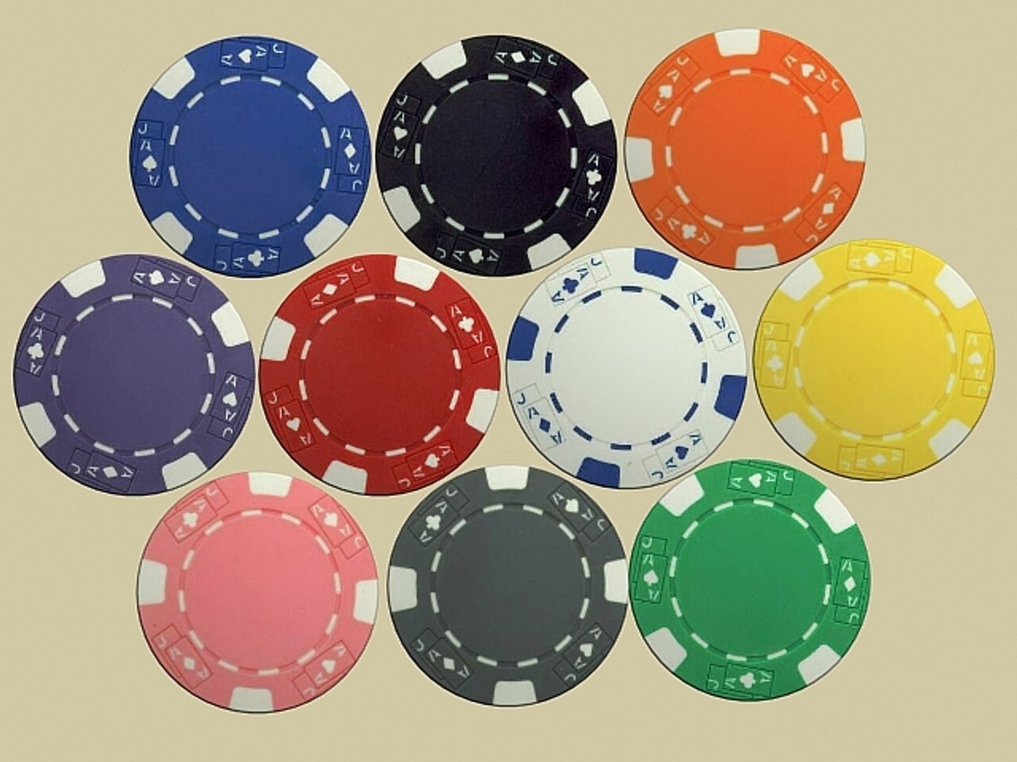 max black jack poker chips