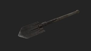 Shovel 3D Model 001