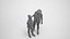 00151Lynn007 - Adult Caucasian woman with children carrying bag in casual transitional seasonal clot