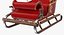 santa sleigh model