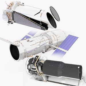 Hubble Spitzer Kepler Space Telescopes v2