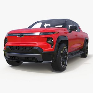 Chevrolet Silverado EV 2024 Red Simplified