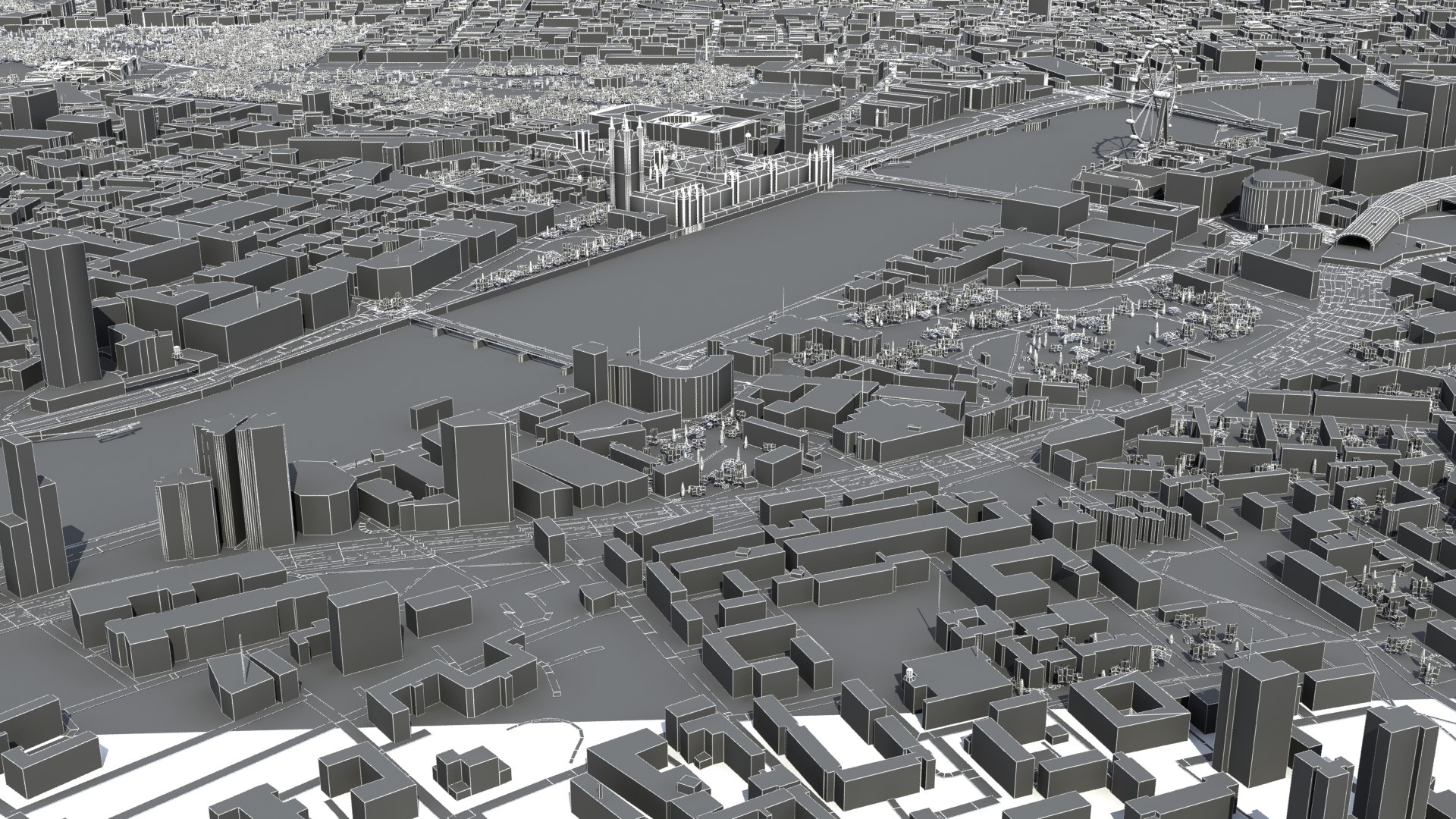 London City 3D model https://p.turbosquid.com/ts-thumb/4j/nU1Ohw/CJ/london_central_wireframe_0050/jpg/1657270487/1920x1080/fit_q87/7fd80d53433e0e3aef179aa09d67121a7ebf9231/london_central_wireframe_0050.jpg