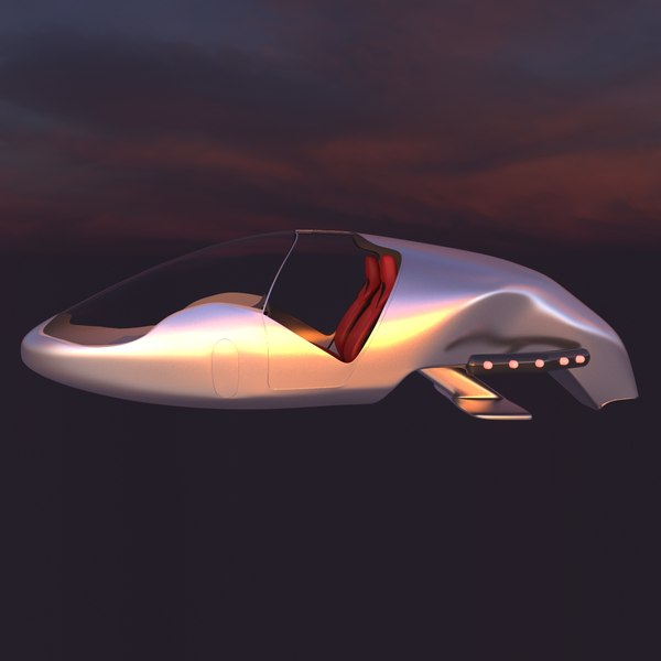 3d model future concept car