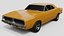 3D 1960s Muscle Car V2 model