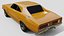 3D 1960s Muscle Car V2 model