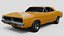 3D 1960s Muscle Car V2 model