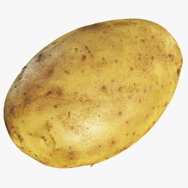 4k Potato 3D model