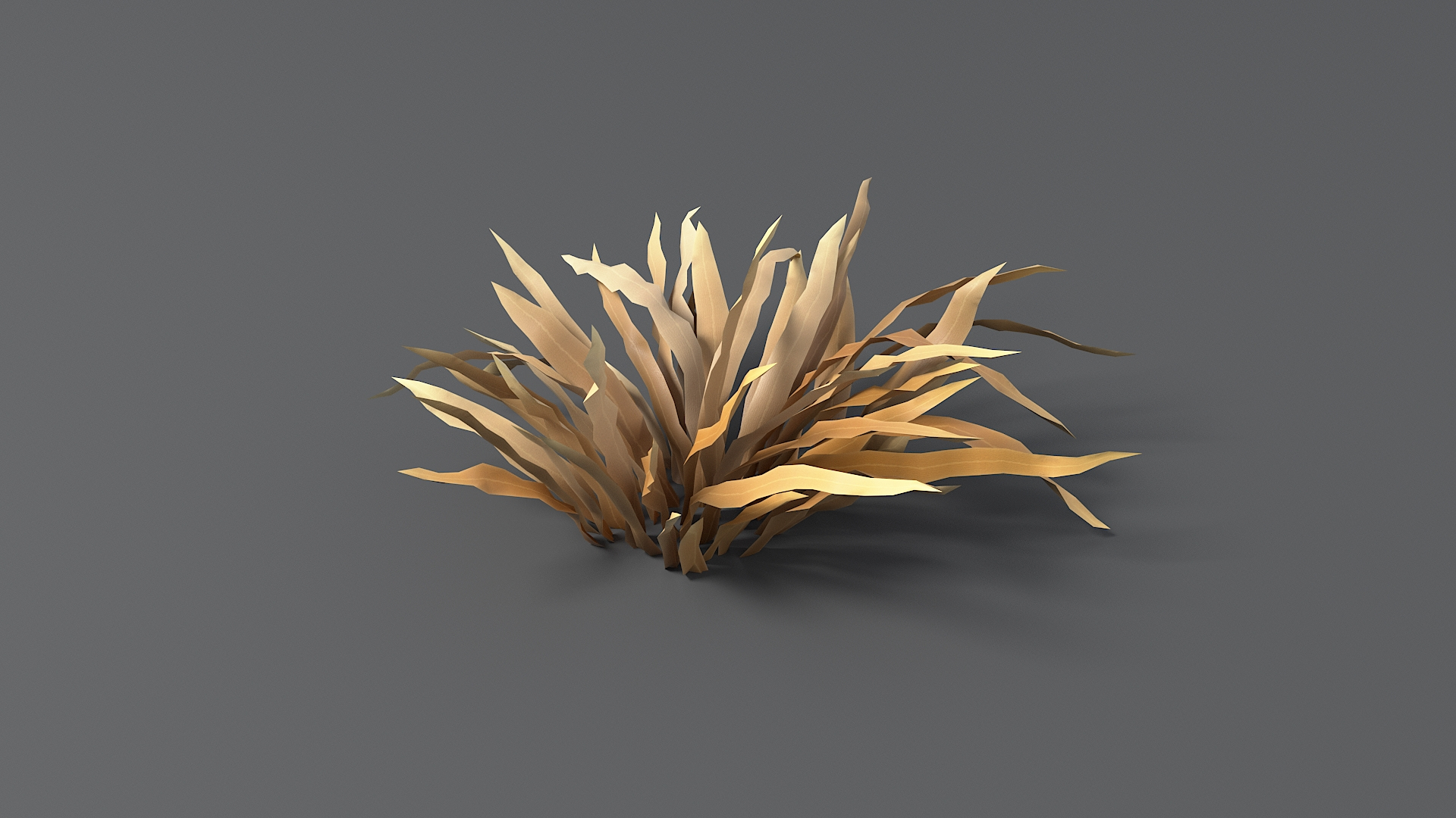 3d Cartoon Dry Grass 05 Model - Turbosquid 2047532