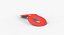 Red Domino Lorgnette Classic Mask
