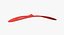 Red Domino Lorgnette Classic Mask