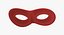 Red Domino Lorgnette Classic Mask