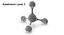 Methane Molecular Model