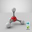 Methane Molecular Model