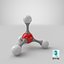 Methane Molecular Model