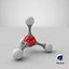 Methane Molecular Model