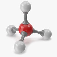 Methane Molecular Model