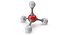 Methane Molecular Model