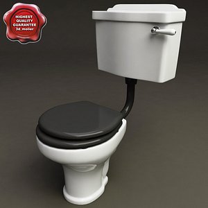 toilet v3 3d model