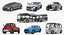 Collection Concept Cars Rigged