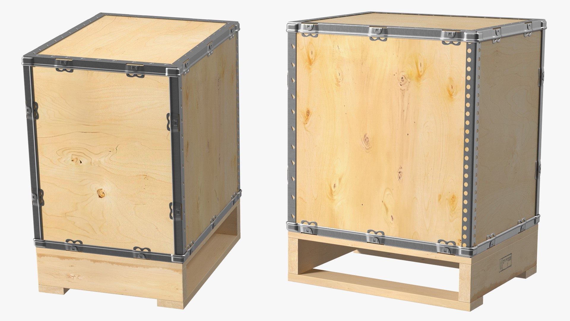 Shipping Wooden Box 24x20 Inches 3D Model - TurboSquid 2114715