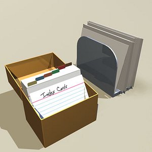 3dsmax index card box 01