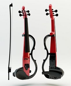 electro violin sv 130 3d model
