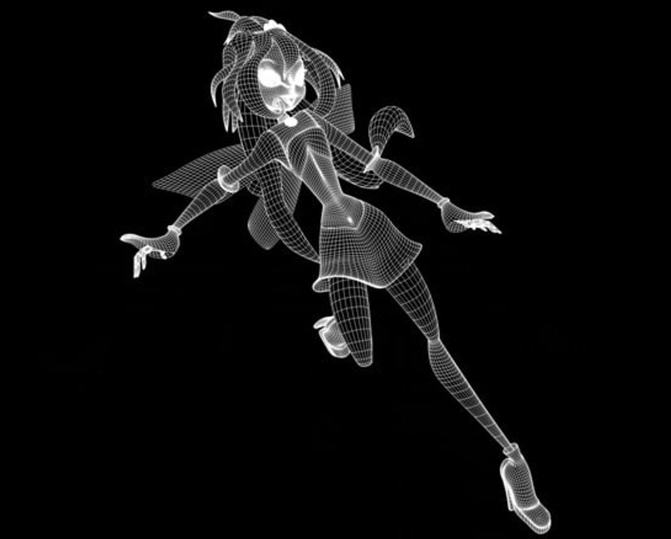 Winx Bloom 3d Model