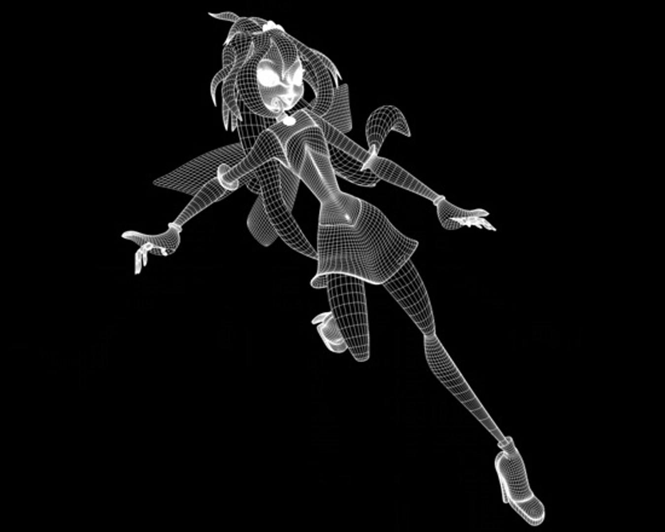 Winx Bloom 3d Model