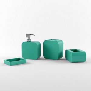 Bathroom Accessories Set 02