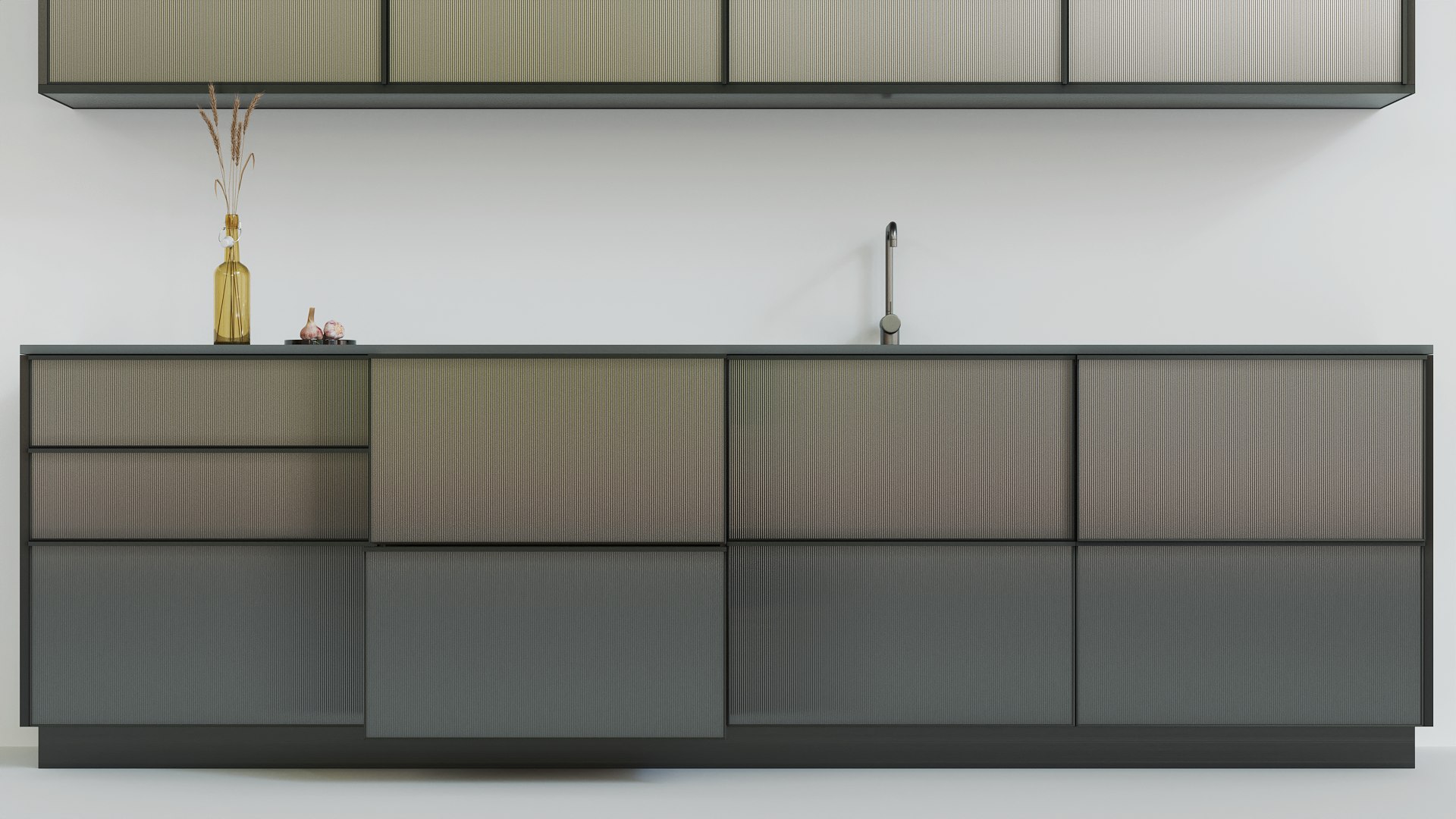 CPH Reform Reflect Metal Black Kitchen Model TurboSquid 2057193