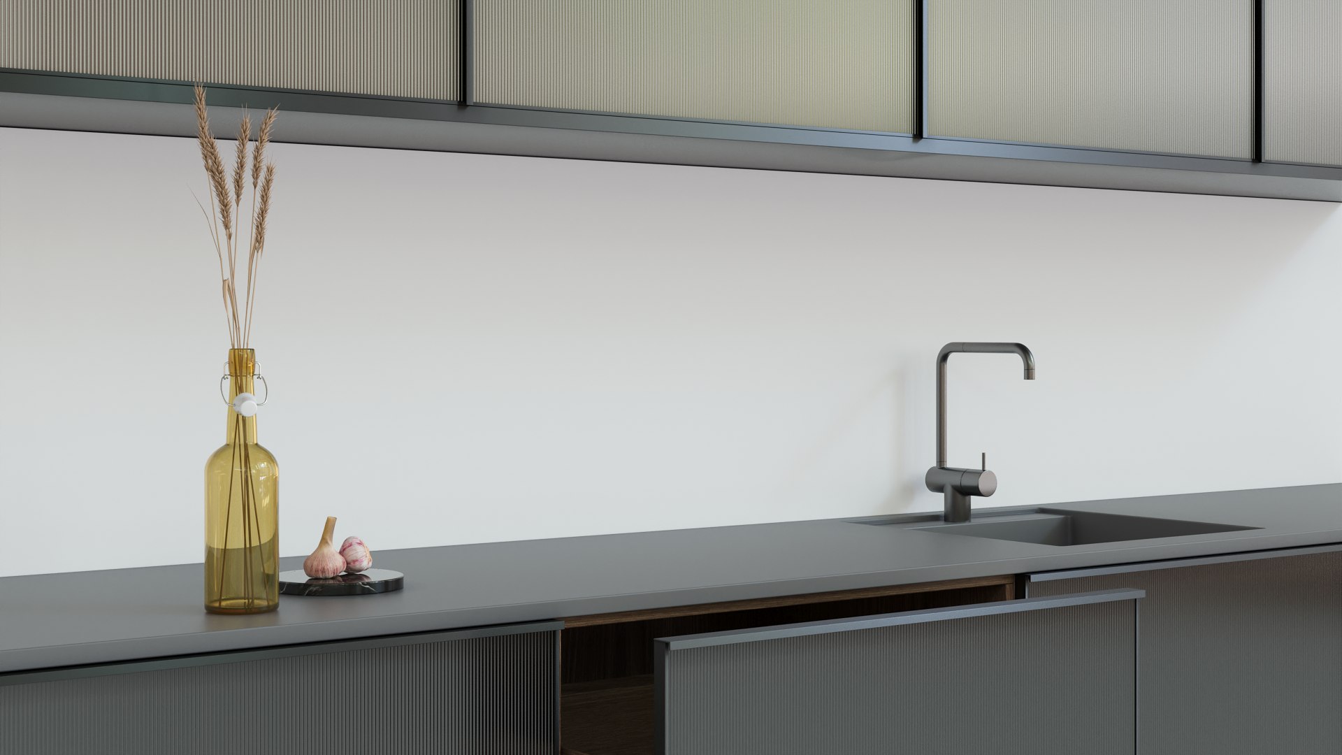 CPH Reform Reflect Metal Black Kitchen Model TurboSquid 2057193