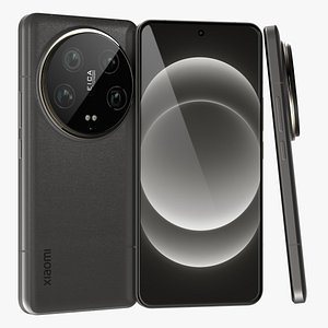 3D Xiaomi 14 Ultra Titanium Gray
