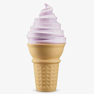 Ice Cream Cone 01 3D model