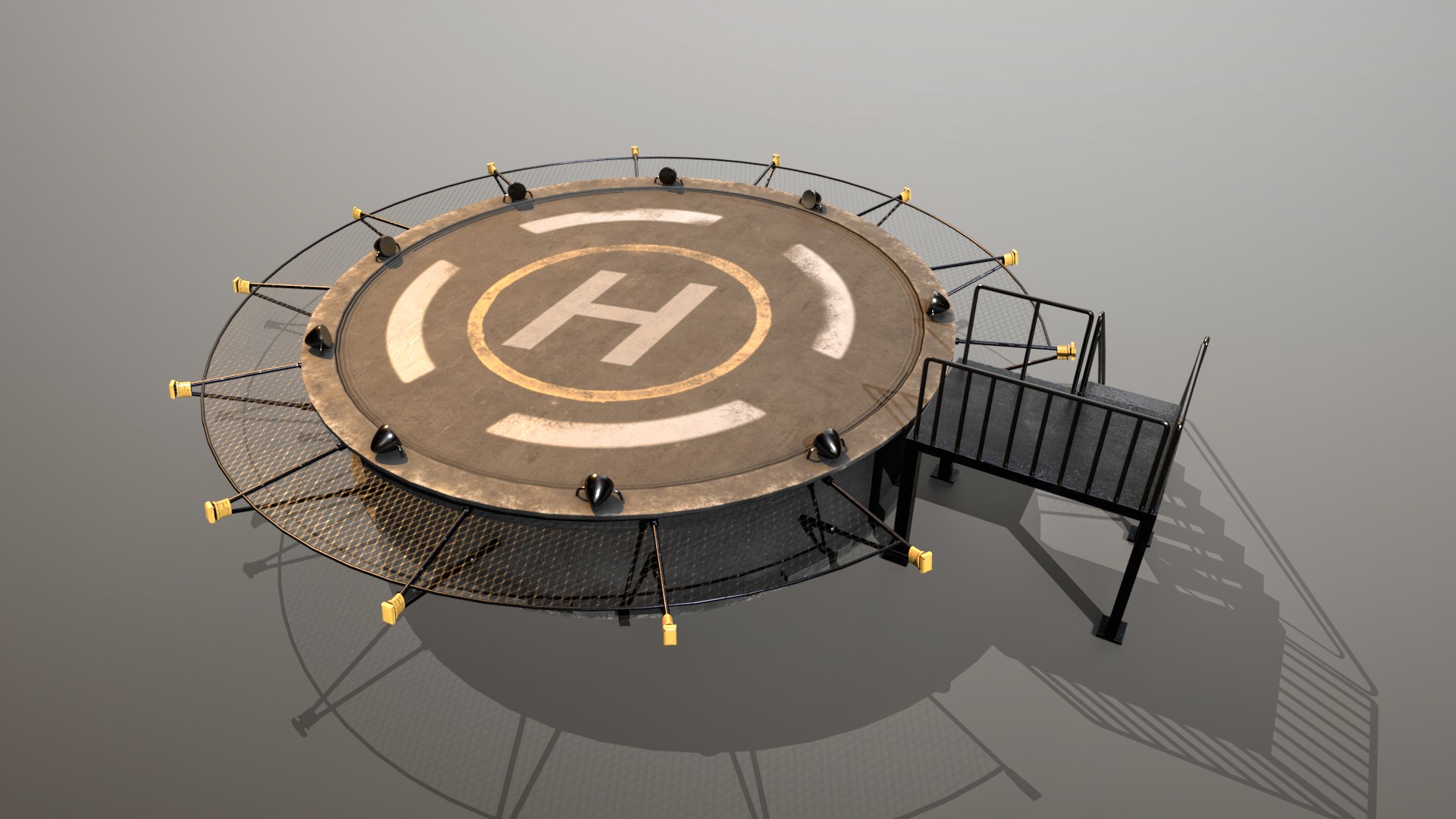 Helipad Circular Platform 3D model https://p.turbosquid.com/ts-thumb/4k/L3c2zG/RP/tbrender_002/png/1722758369/1920x1080/fit_q87/bd1d292ccf9d0837ed8f6d1fc7904aceee56c027/tbrender_002.jpg