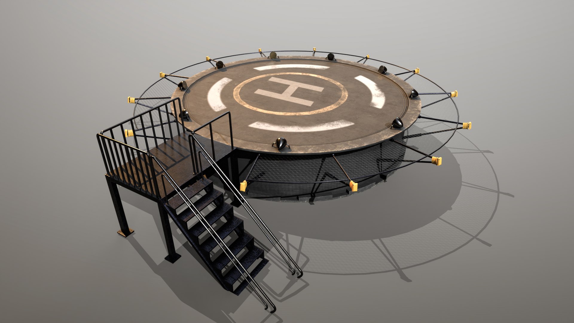 Helipad Circular Platform 3D model https://p.turbosquid.com/ts-thumb/4k/L3c2zG/sR/tbrender_005/png/1722758370/1920x1080/fit_q87/78812c2edbf126701011e7e119283397283b025e/tbrender_005.jpg