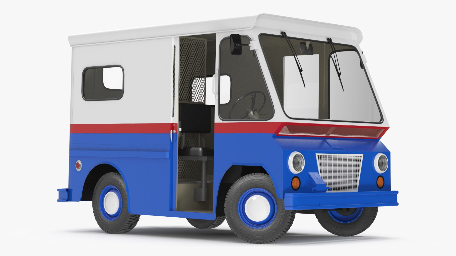 1963 Studebaker ZIP Van Rigged 3D - TurboSquid 2054497