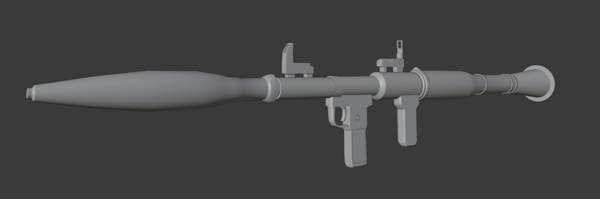 3D Rpg Rocket Model - TurboSquid 1559036