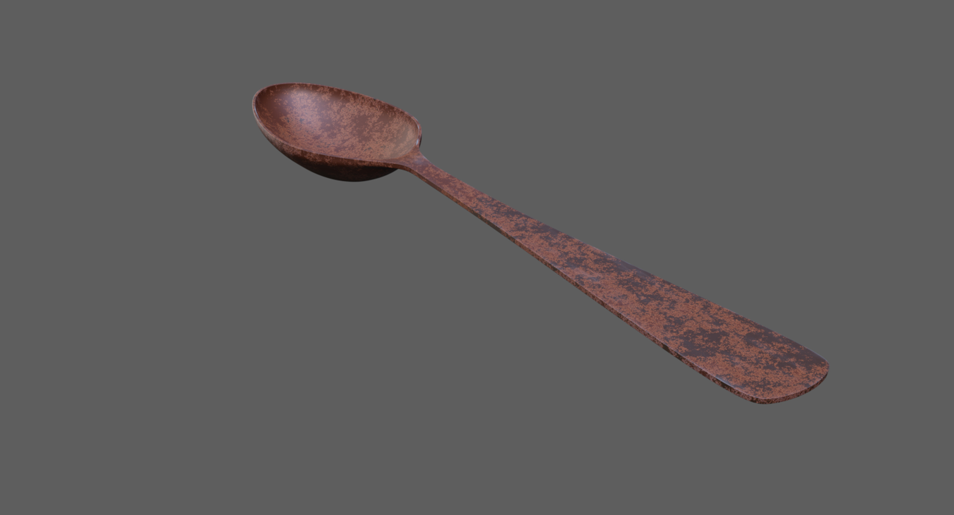 Rough Rusty Spoon Rust Model TurboSquid 1375797