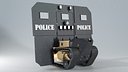 RBS1 SWAT BOT Robotic Ballistic Shield