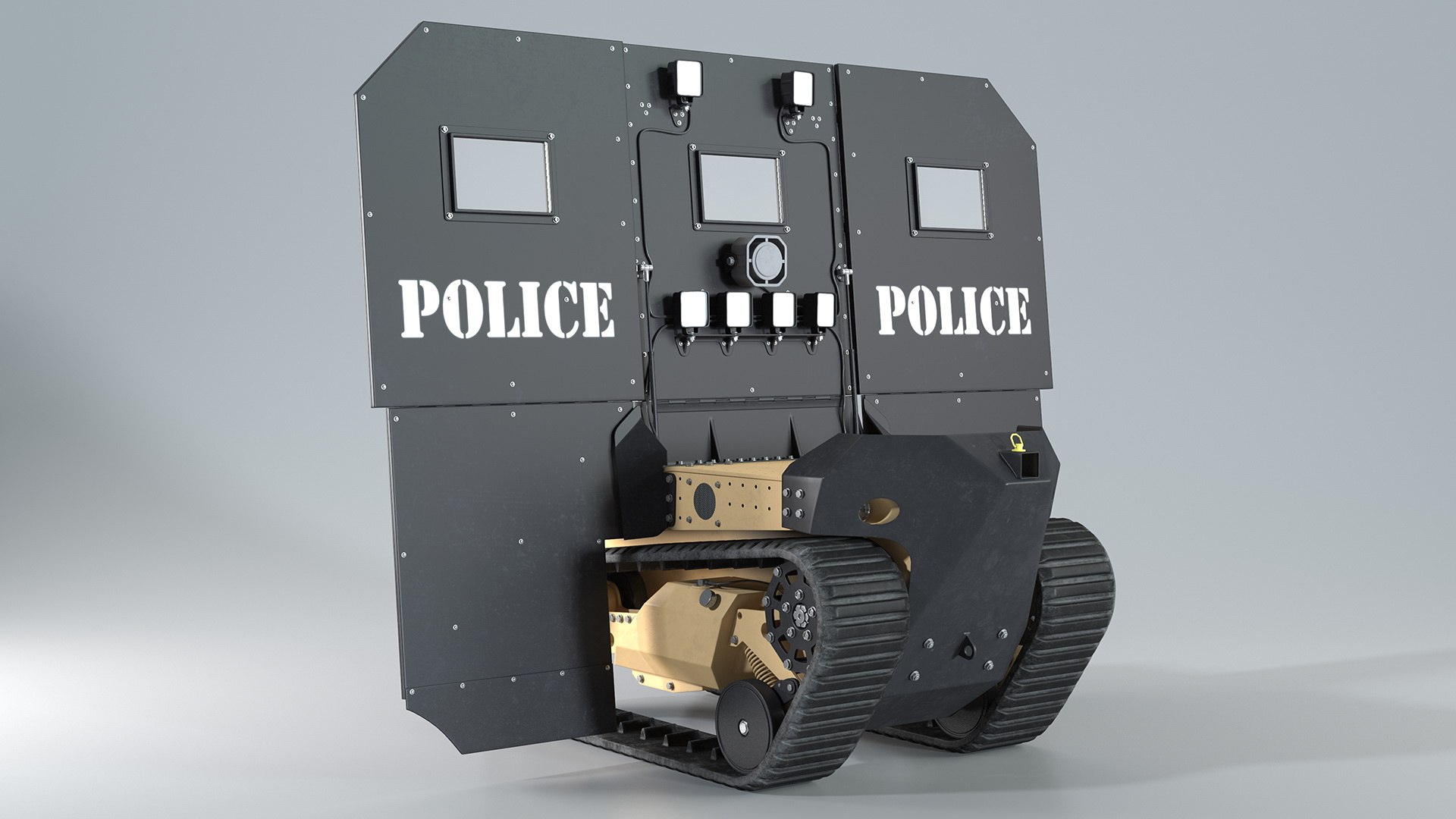 SWAT Vehicles Collection 2 3D model preview