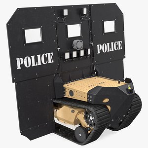 RBS1 SWAT BOT Robotic Ballistic Shield