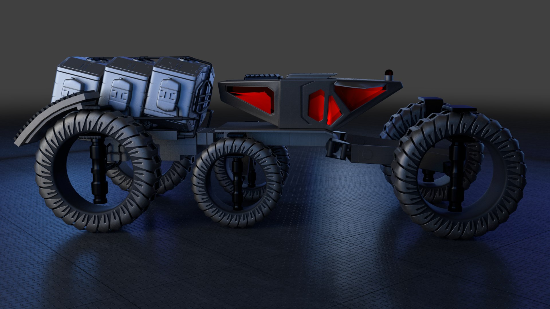 Space rover 3D model TurboSquid 1252168