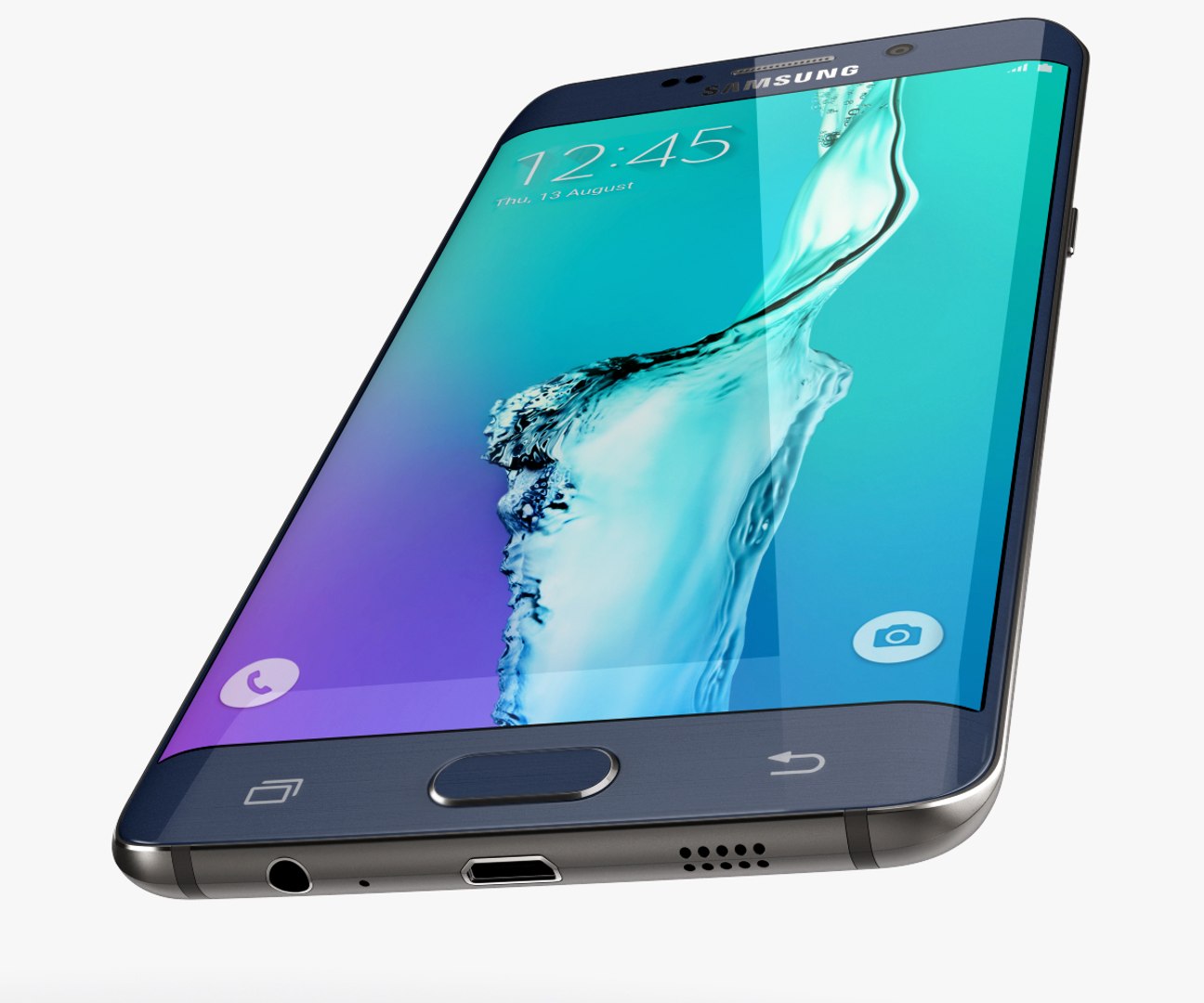 3D Model: Samsung Galaxy Note 5 + S6 Edge Plus Titan #96461819