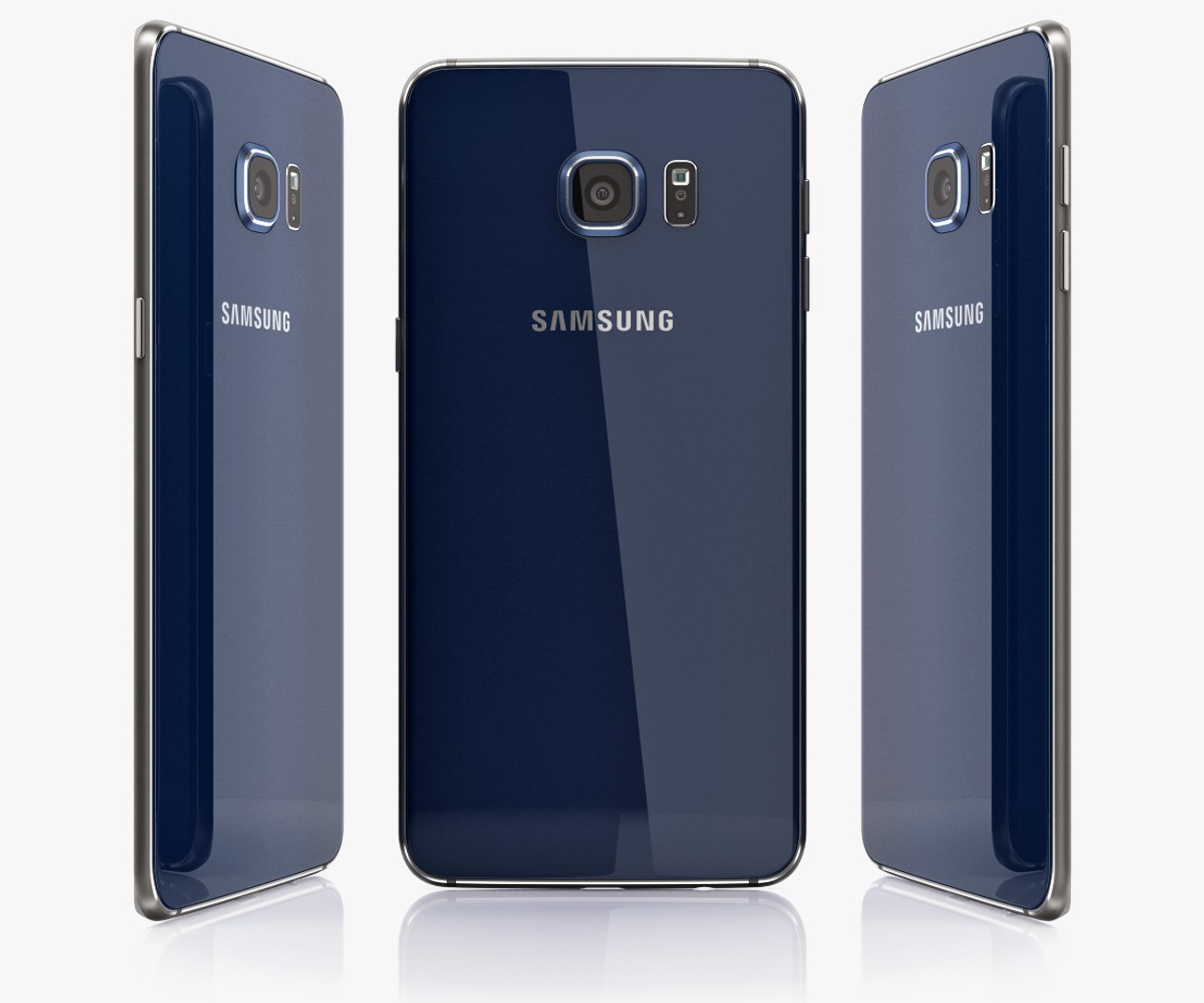 3D Model: Samsung Galaxy Note 5 + S6 Edge Plus Titan #96461819