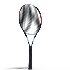 Tennis Racquet 3D model