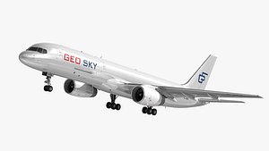 Boeing 757-200SF Geo Sky 3D model