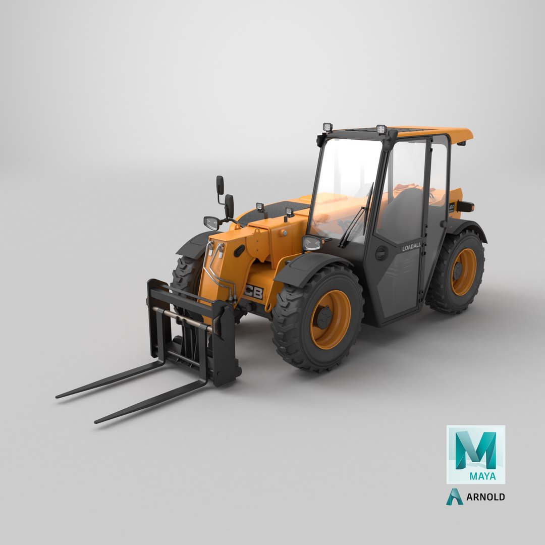 Telehandler JCB 505-20TC 3D model https://p.turbosquid.com/ts-thumb/4k/o0JA58/h1/stemcell_maya_arnold_render/png/1770651237/1920x1080/fit_q87/85014f90be1a23d68f20ef7fb659a9db874d2231/stemcell_maya_arnold_render.jpg