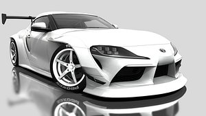 Toyota Supra A90 Liberty Walk 3D model