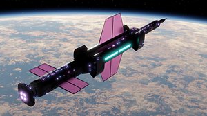 Spacestation 3D model